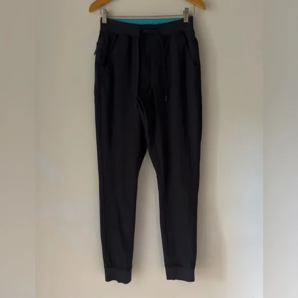 Birddogs Boom For Your Broomstick Joggers Pants Mens Size S Navy lined Stretch - Picture 16 of 16